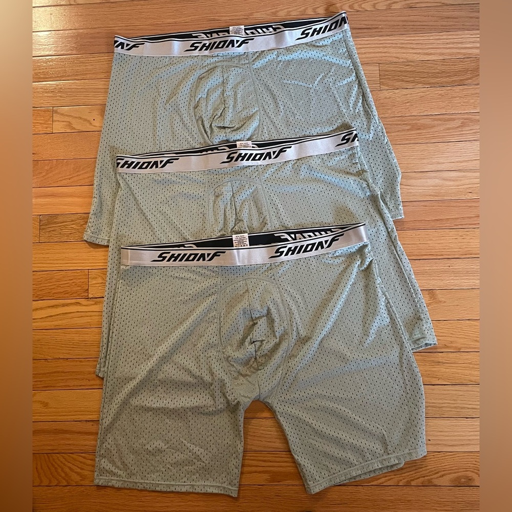 Lot 3 Shionf Mesh Boxer Briefs Men’s Size 5XL